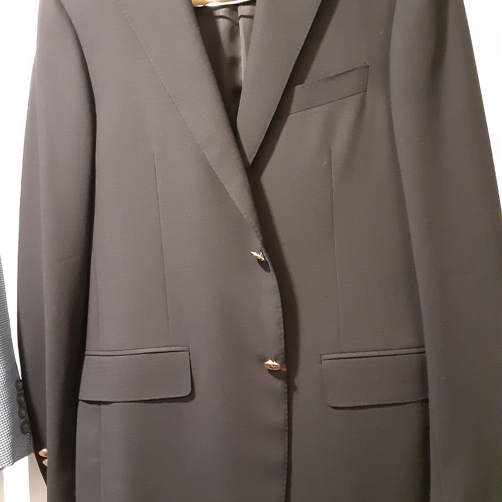 Men suit jacket size m/l color gray